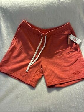 Vineyard Vines Men's Solid Shorts 7” slub knit Jetty Short, Lobster Reef NWT